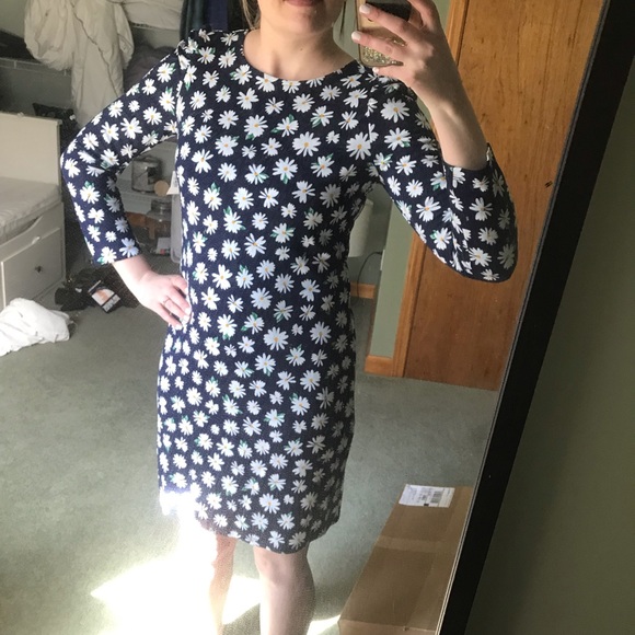 DONATING 8/1! | Old Navy | Ponte floral dress - Picture 5 of 8